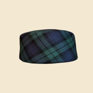 Pill Box Tartan Green
