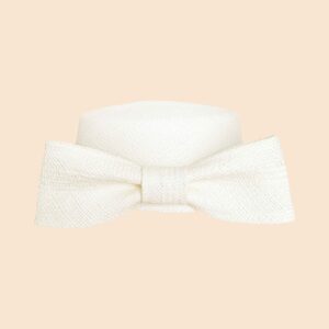 Pill Box White Bow